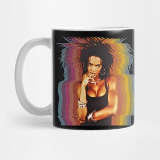 lauryn hill retro Mug